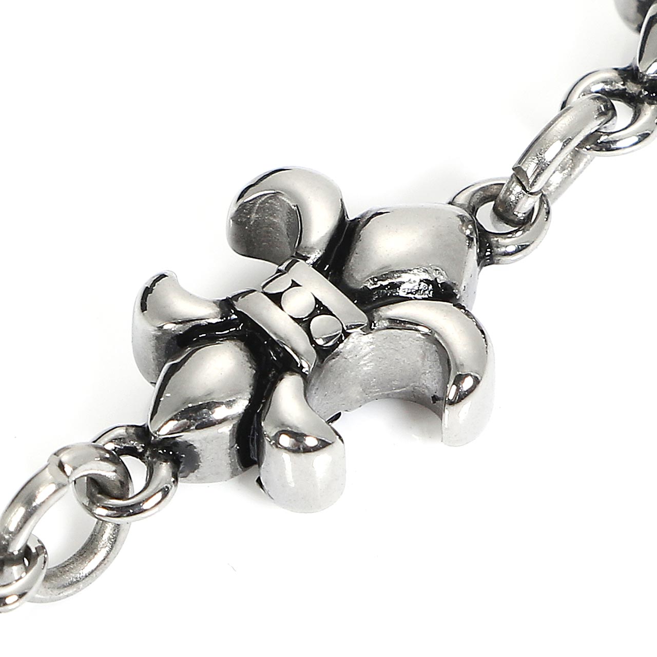 ZIYMU ジーム] フレア ブレスレット 百合の紋章 ユリ クロムハーツ風