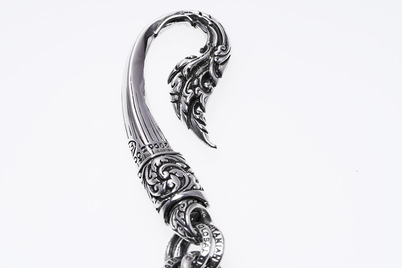 Tibetan Dragon Dorje Key Chain：Silver｜チベタンドラゴン・ドージェ