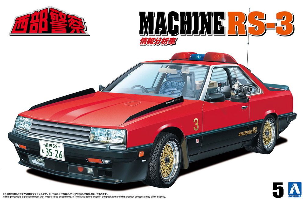 マシンRS-3 - AOSHIMA SCALE MODEL LINEUP
