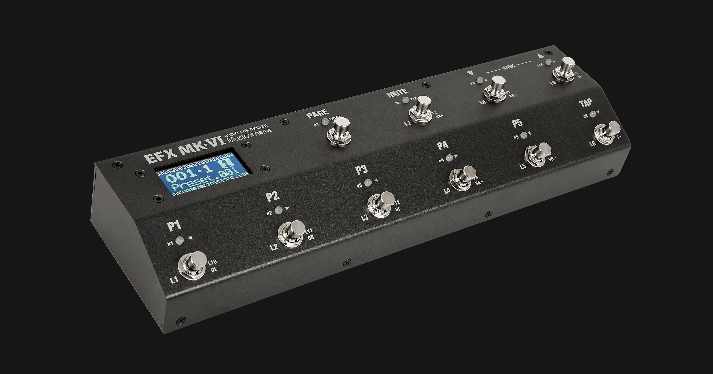 MusicomLAB | EFX MK-VI | MIDI ループ・スイッチャー | 製品情報