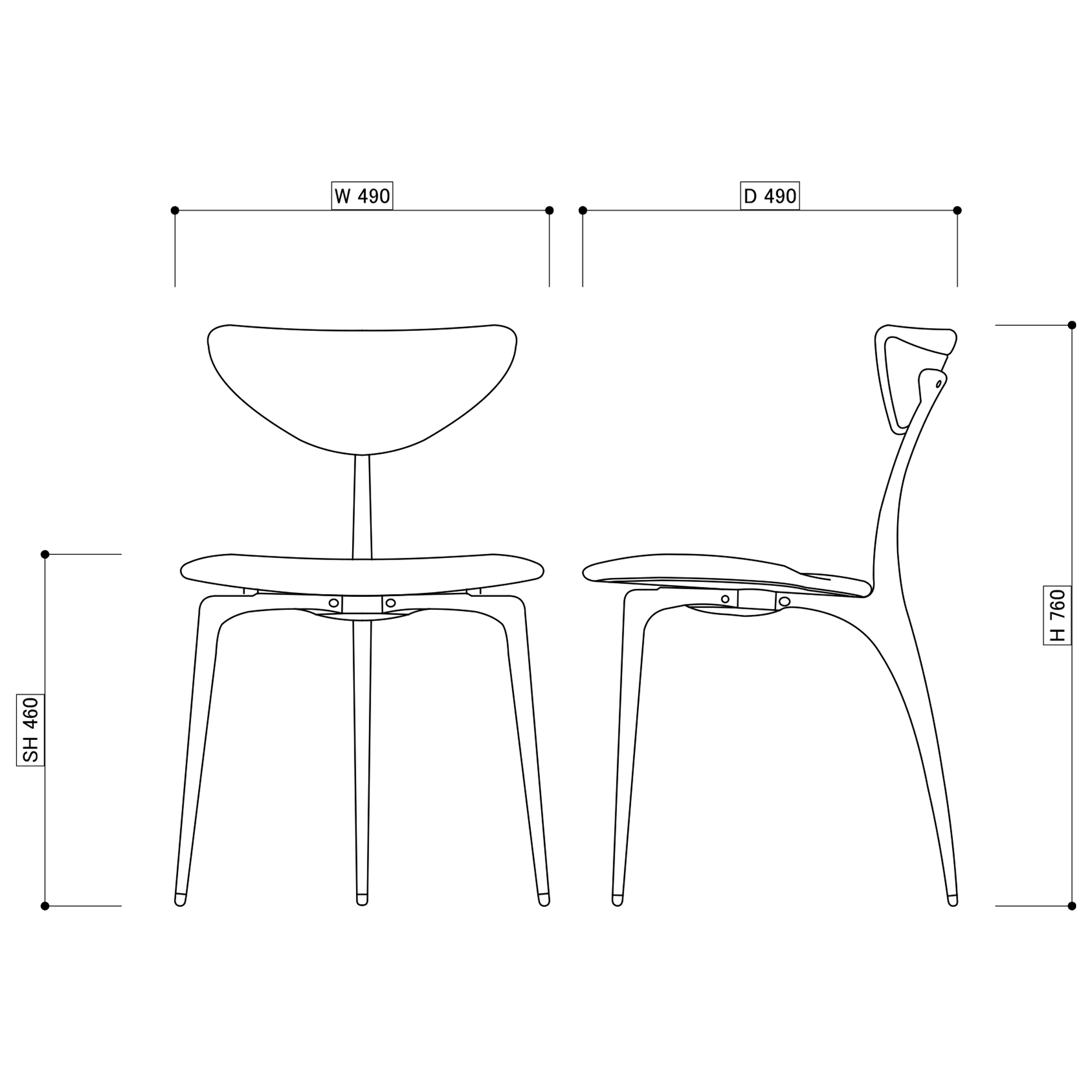 ADAL(アダル)公式オンラインショップ / ○リンクチェア アームレス