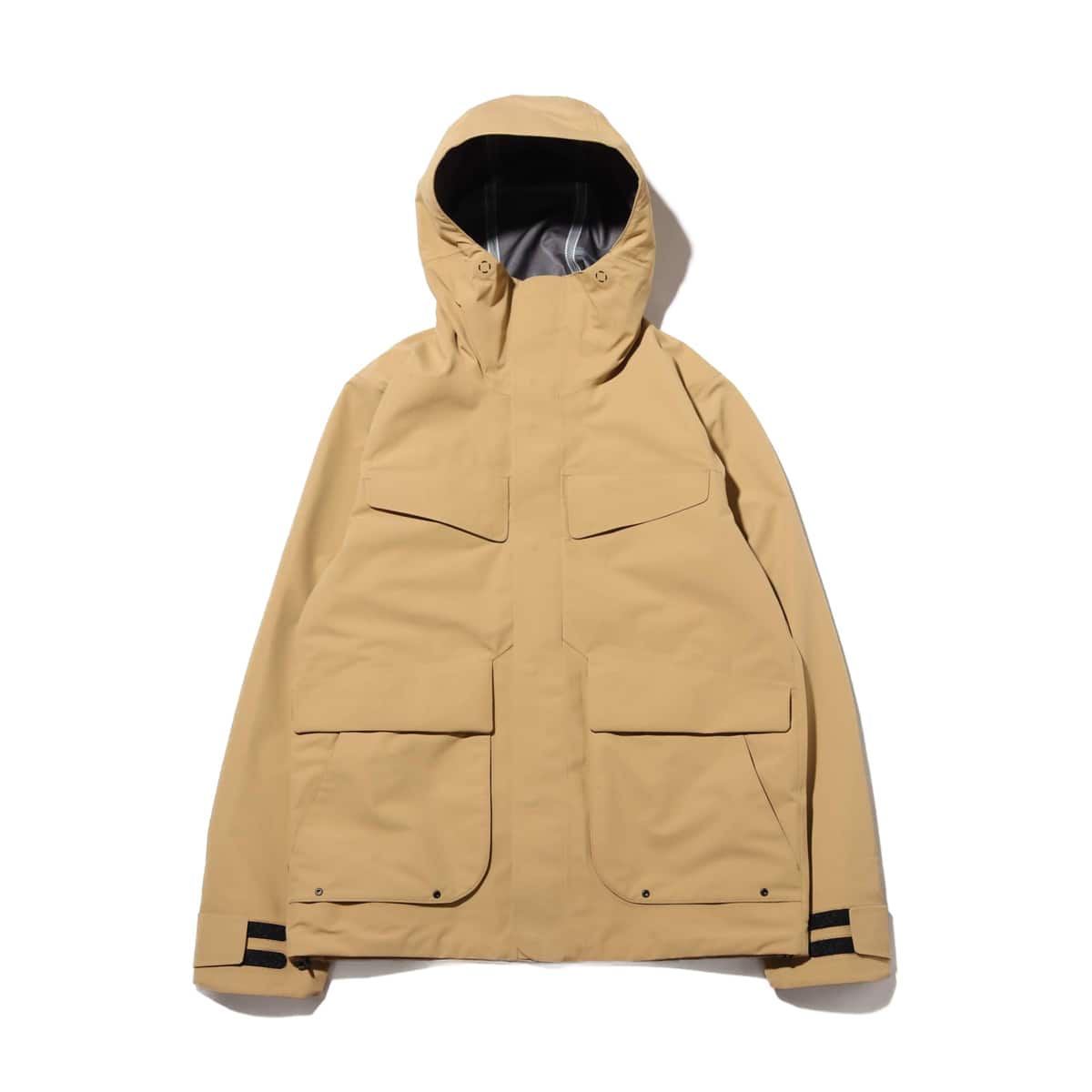 Goldwin GORE-TEX Hooded Mountain Jacket BEIGE 20SP-I（ゴールド