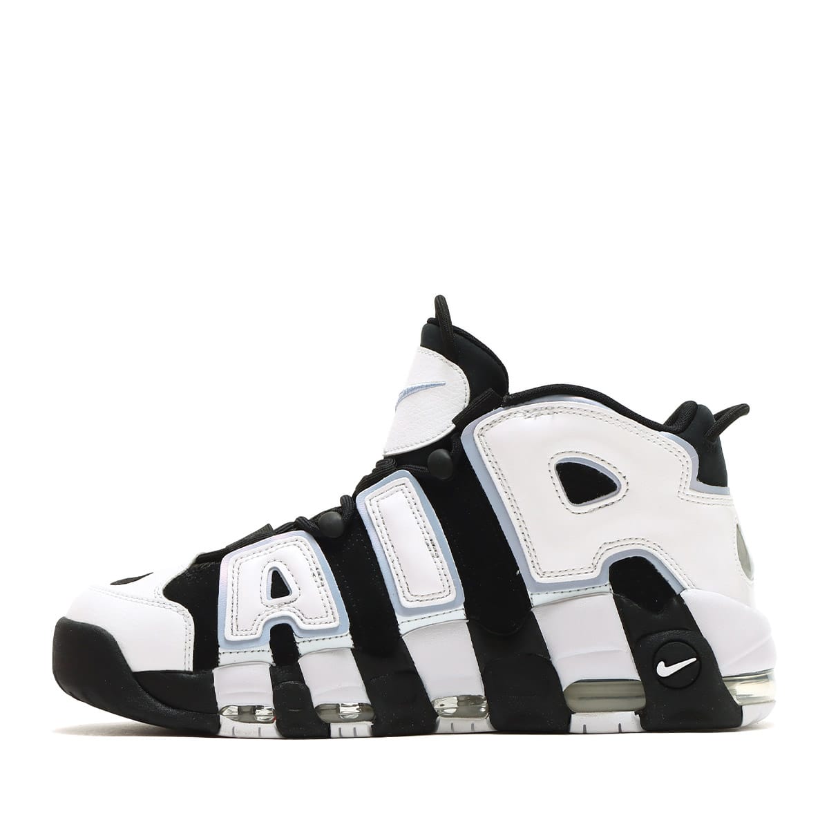 NIKE AIR MORE UPTEMPO '96 BLACK/WHITE-MULTI-COLOR-COBALT BLISS