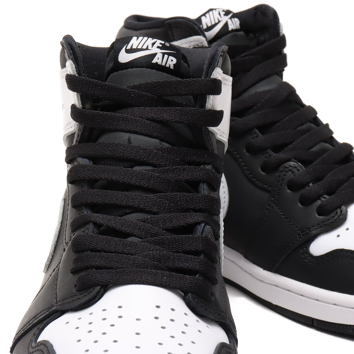 JORDAN BRAND AIR JORDAN 1 RETRO HIGH OG BLACK/WHITE-WHITE