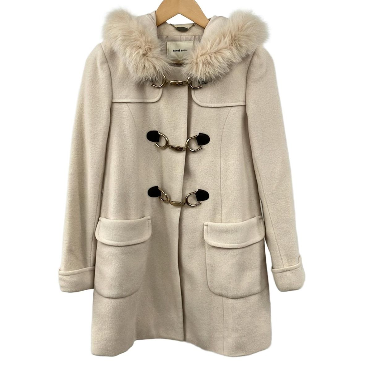 LAISSE PASSE(レッセパッセ) ダッフルコート サイズ38 M レディース美