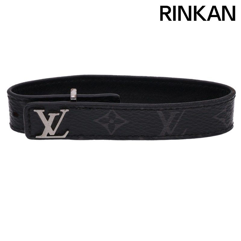 ルイヴィトン M6456 ブラスレ・LVスリム モノグラムエクリプスPVC