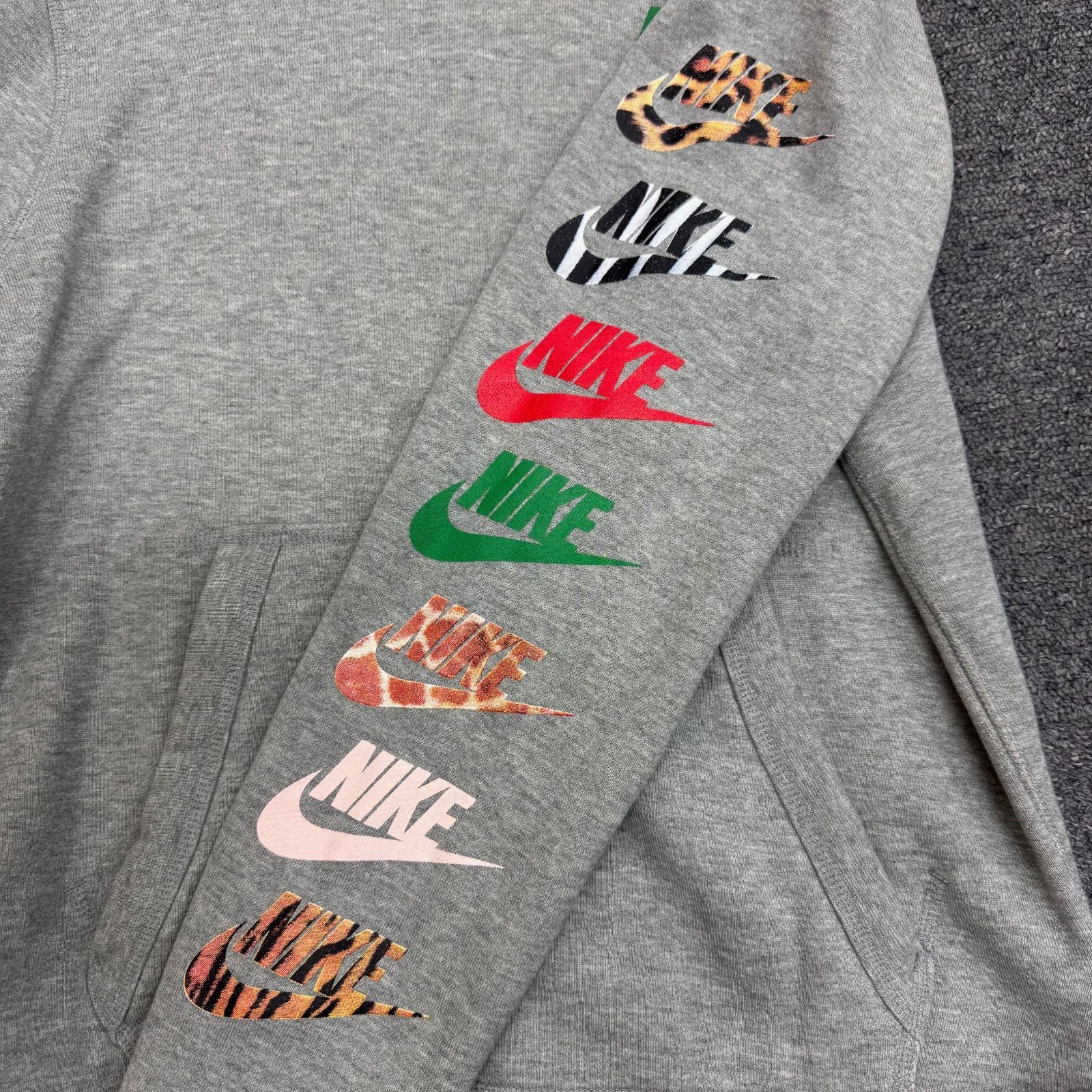 Nike × Atmos ANIMAL HOODIE アニマル フーディー スウェット プリント