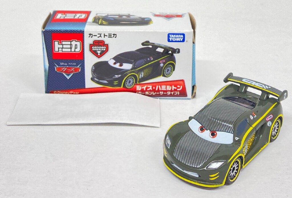 タカラトミー カーズ トミカ ルイス・ハミルトン(カーボンレーサー