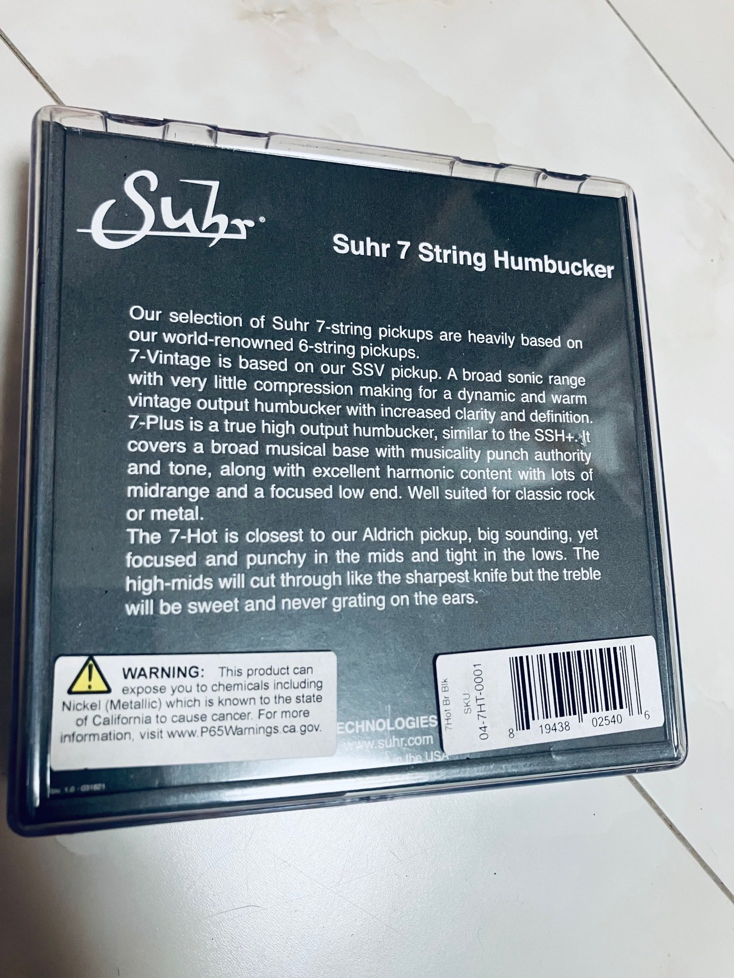 Suhr 7HOT vs Dimarzio Fusion EdgeブリッジPU比較！｜Strattakk GT