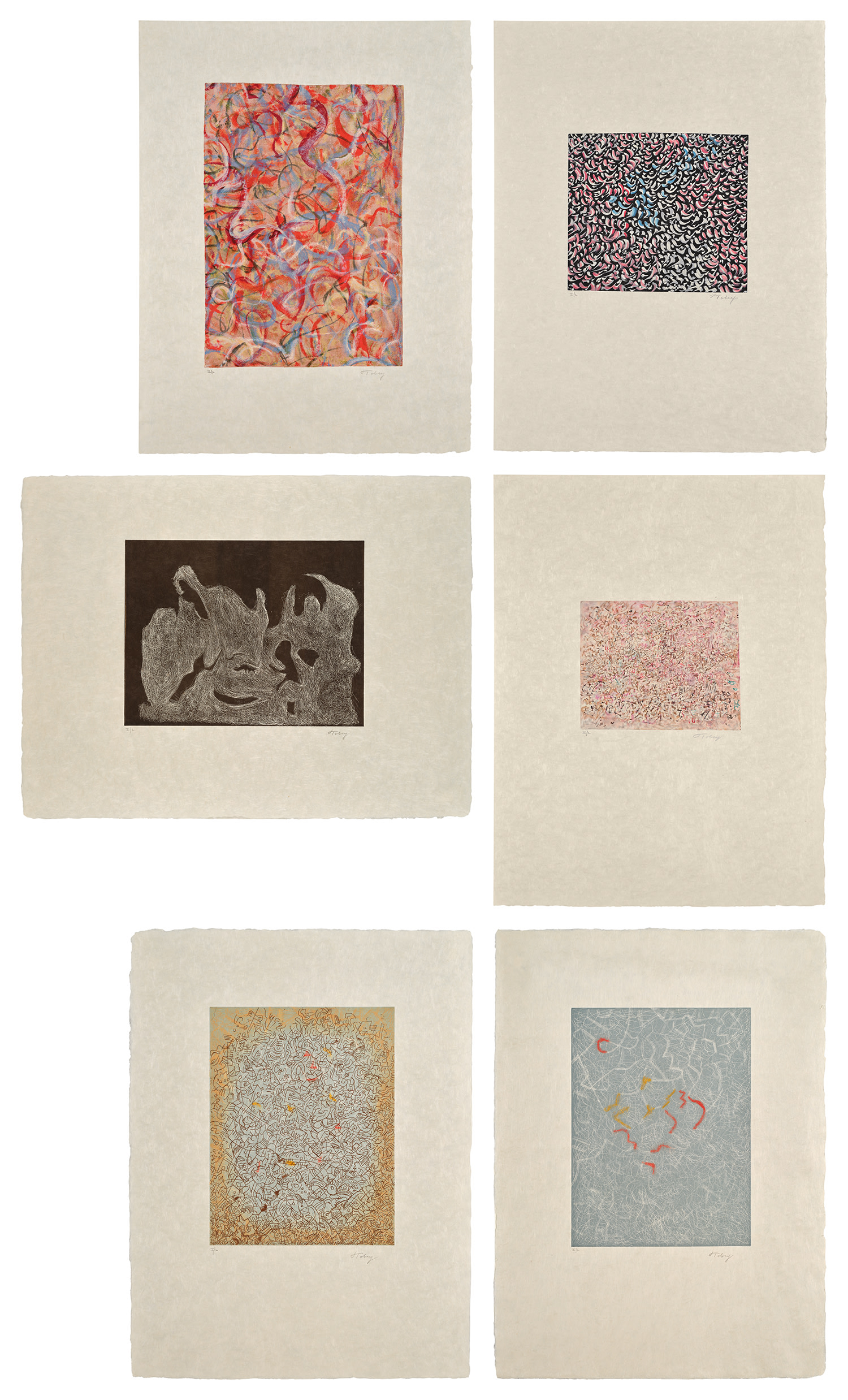 Mark Tobey Editions & Works on Paper