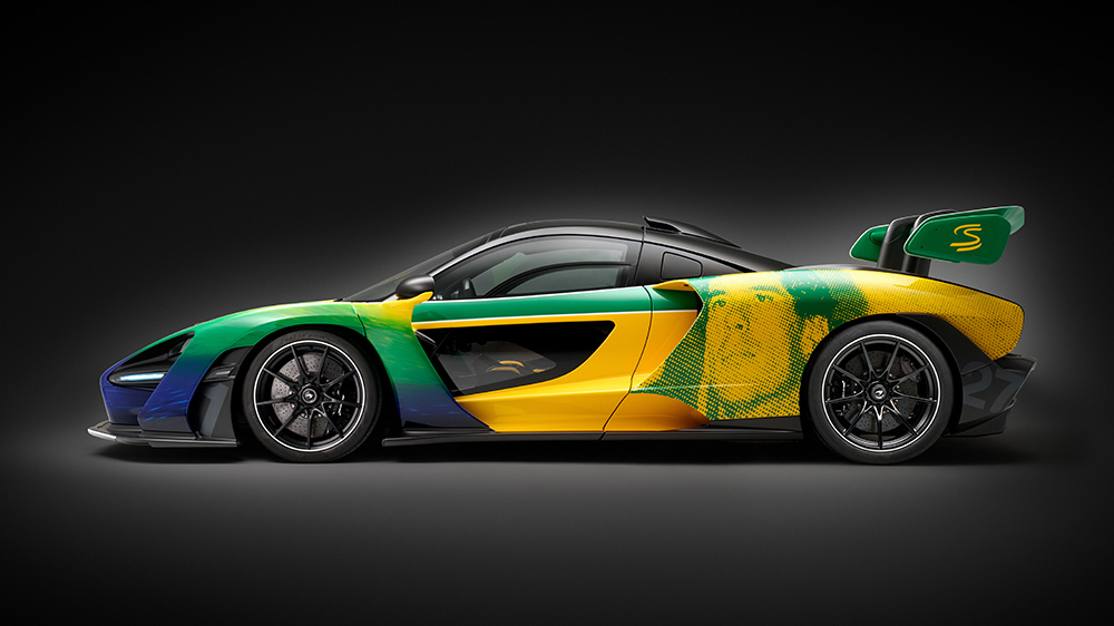 マクラーレンがアイルトン・セナへのオマージュとなるカラーリングを施