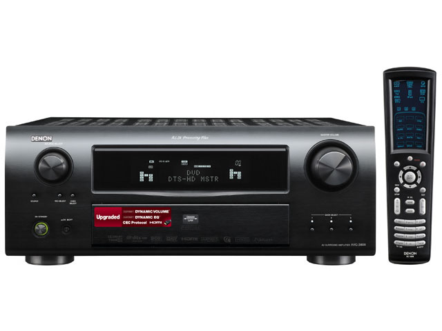 デノン、7ch AVアンプ「3808」のアップグレードモデル