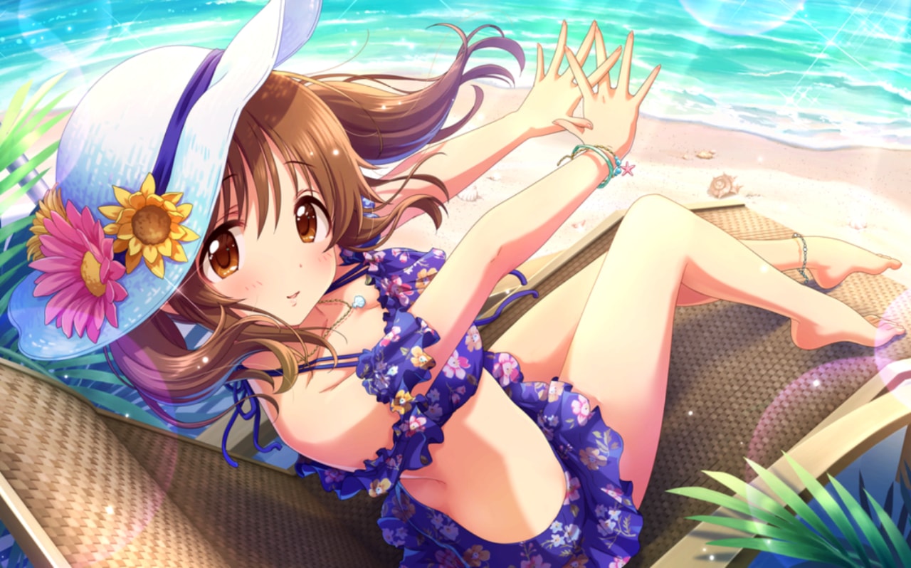 デレステで｢[プライベート・メイド]十時愛梨｣が当たって嬉しい｡ - PC