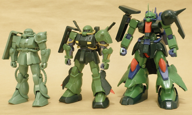 ネオジオン版ハイザック(試作型ザク3）〈19〉 | オレガンバレ