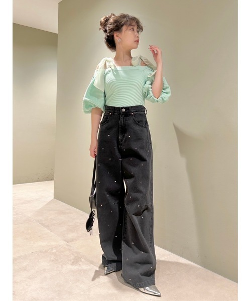 LILY BROWN（リリーブラウン）の「[L.B CANDY STOCK]ハートビジュー