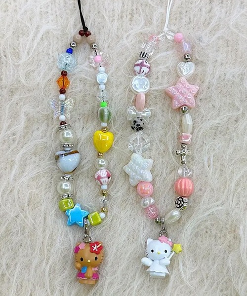 ハローキティ』ビーズストラップ（スマホグッズ）｜sanrio（サンリオ