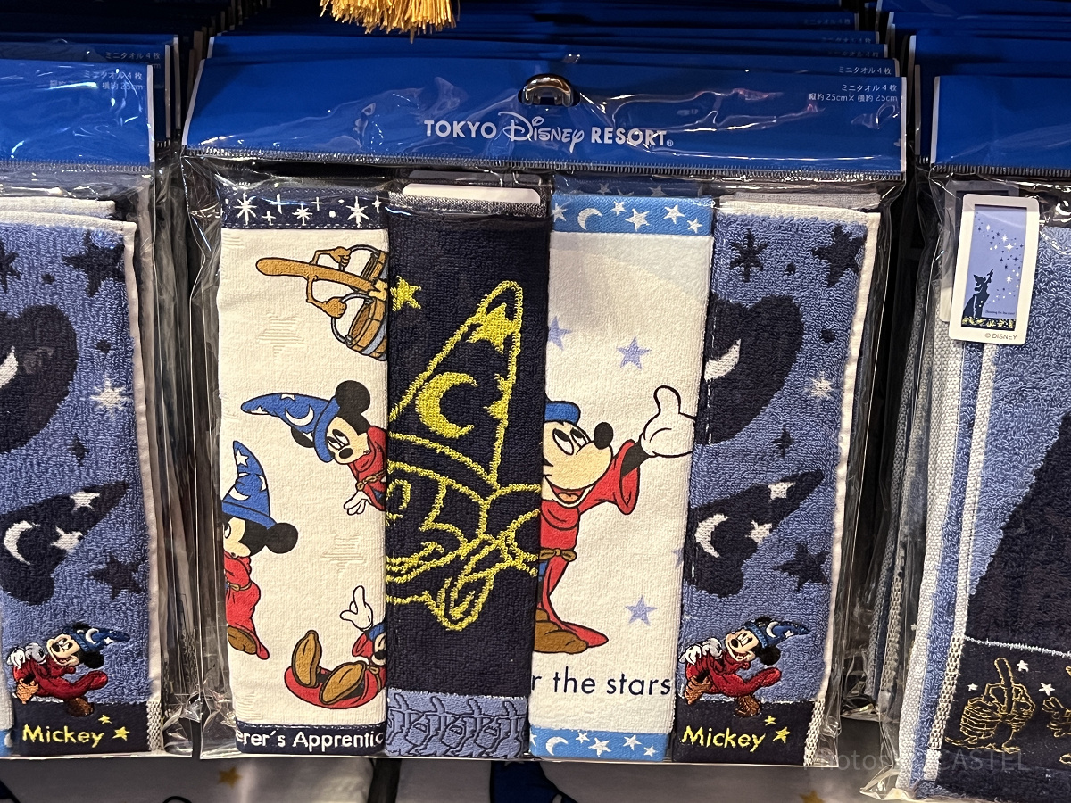 ミニタオルセット（ファンタジアミッキーグッズ）| キャステル
