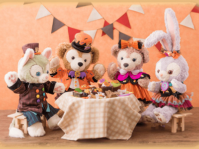 全種類】ダッフィー＆フレンズのストラップ＆ぬいば！ダッフィー