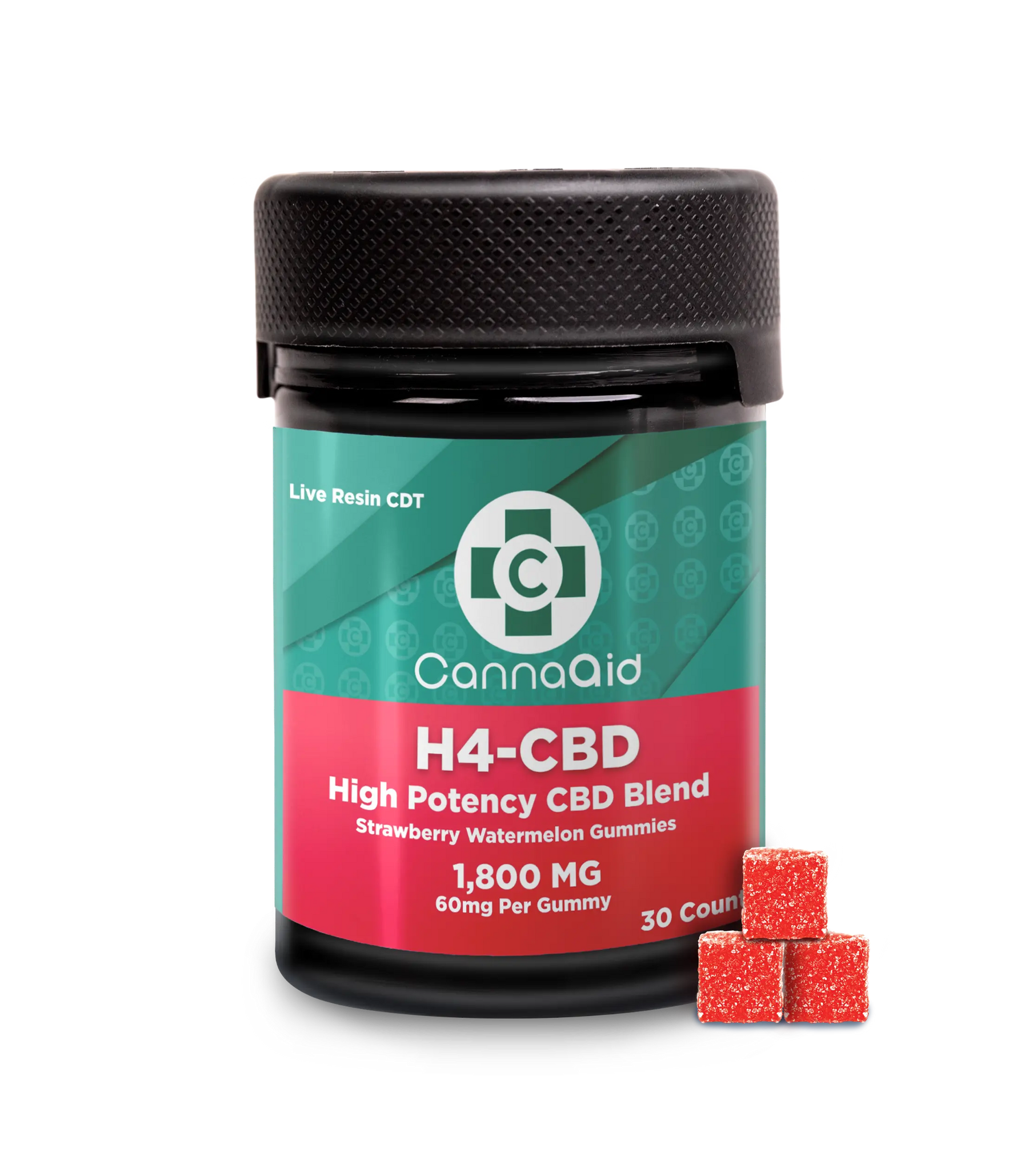 H4-CBD Gummies High Potency - 60mg Each