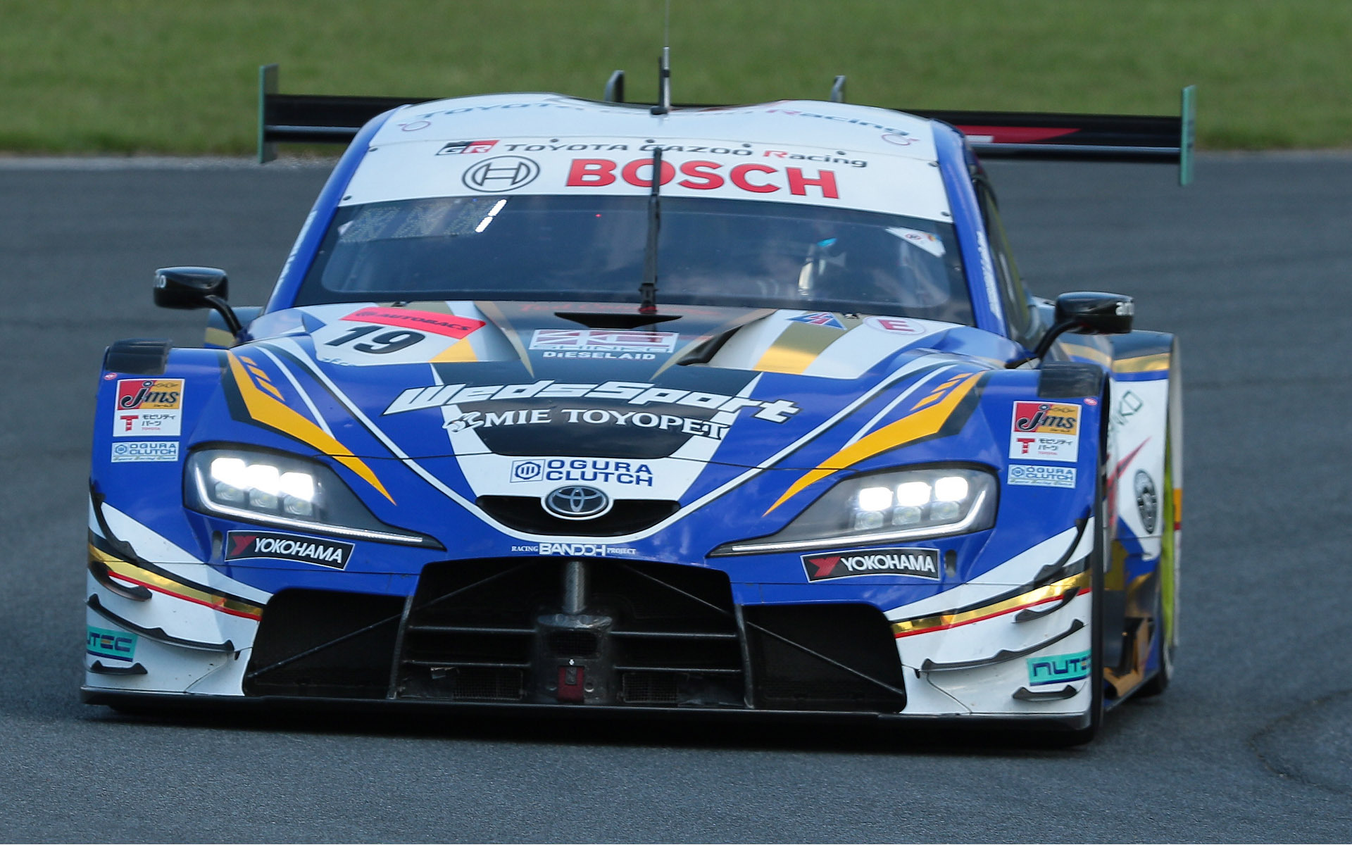 SUPER GT第2戦富士 予選、GT500は19号車 WedsSport ADVAN GR Supraが