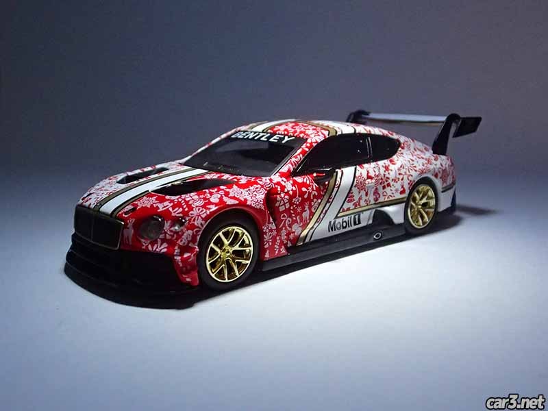 MINI GTのクリスマス限定1/64ミニカー、ベントレー・コンチネンタル