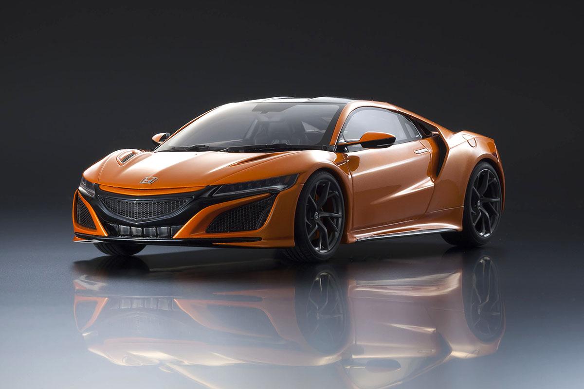京商SAMURAI最新作はホンダNSX！ 2019年に追加されたオレンジが登場