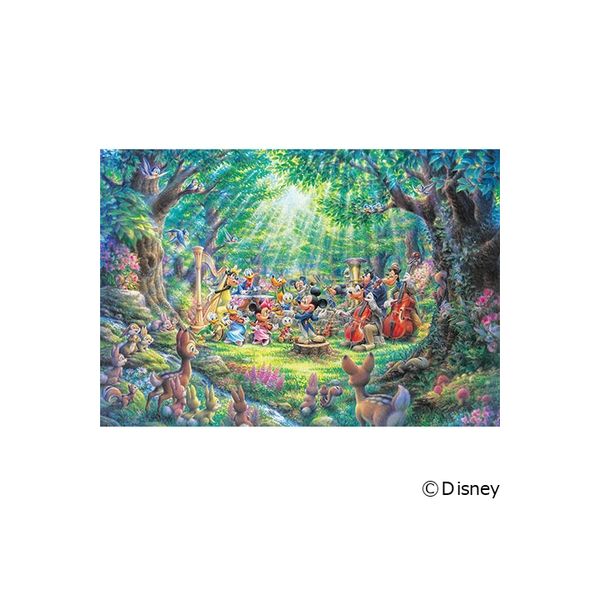テンヨー ディズニー ジグソーパズル 1000ピース 森のフィルハーモニー