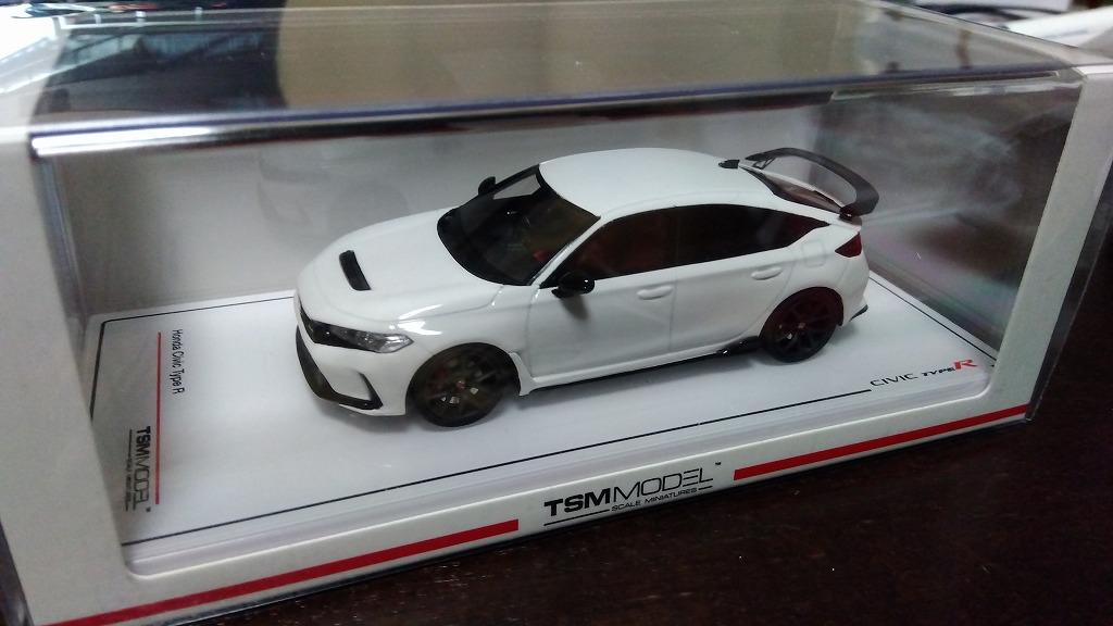 TSM 1/43 ホンダ シビック Type-R(FL5) チャンピオンシップホワイト の