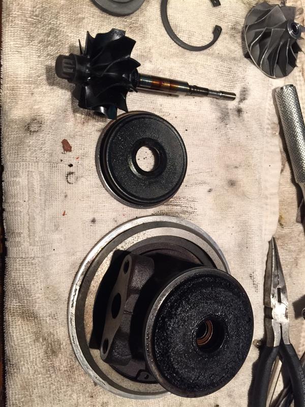 BNR32純正タービン分解（2） （日産 スカイライン・R34）by Lazysheep