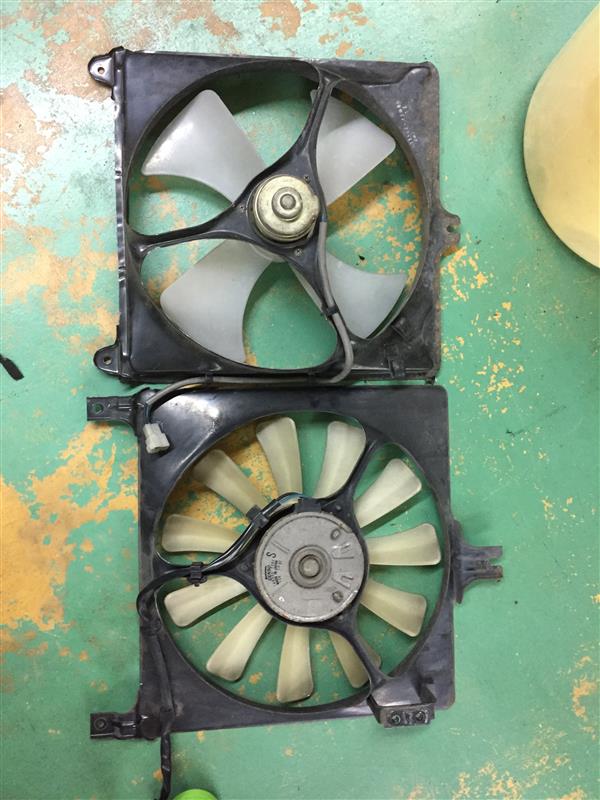 11枚羽強化ラジエーターファン制作（スズキ アルトワークス・HA11S