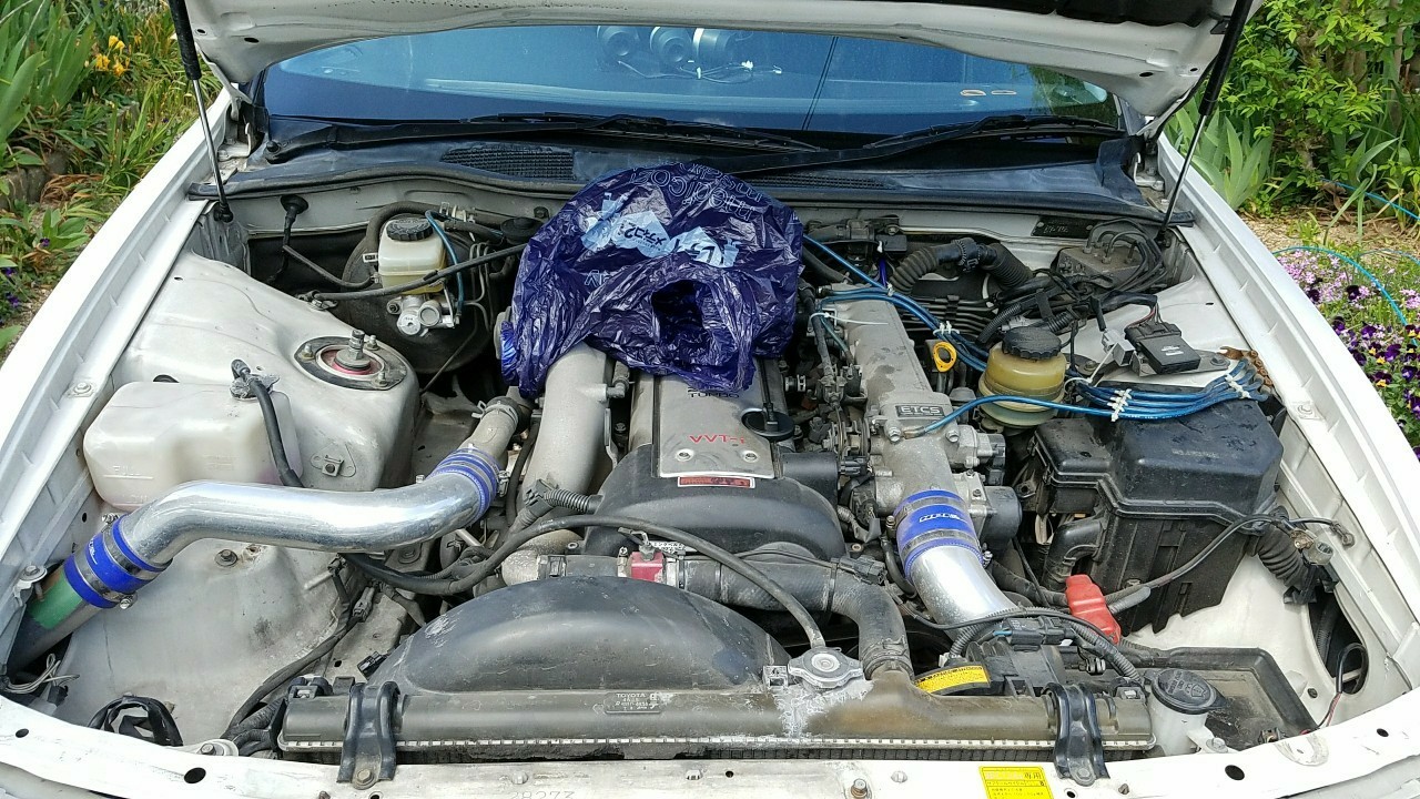 JZX100 エンジンルーム洗浄（トヨタ チェイサー・X100系）by グリドリ2