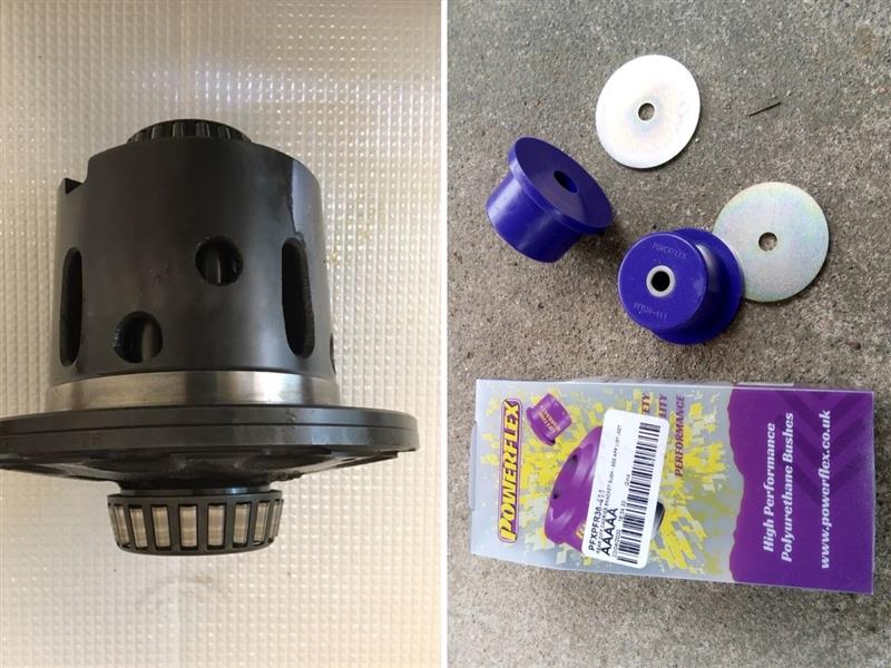 S2000純正トルセン ＆ Powerflexデフマウントブッシュ交換（マツダ