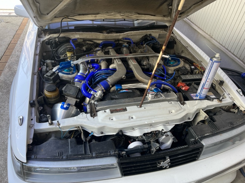 ブローオフバルブのリターンパイプ取り付け（トヨタ ソアラ・Z20系）by