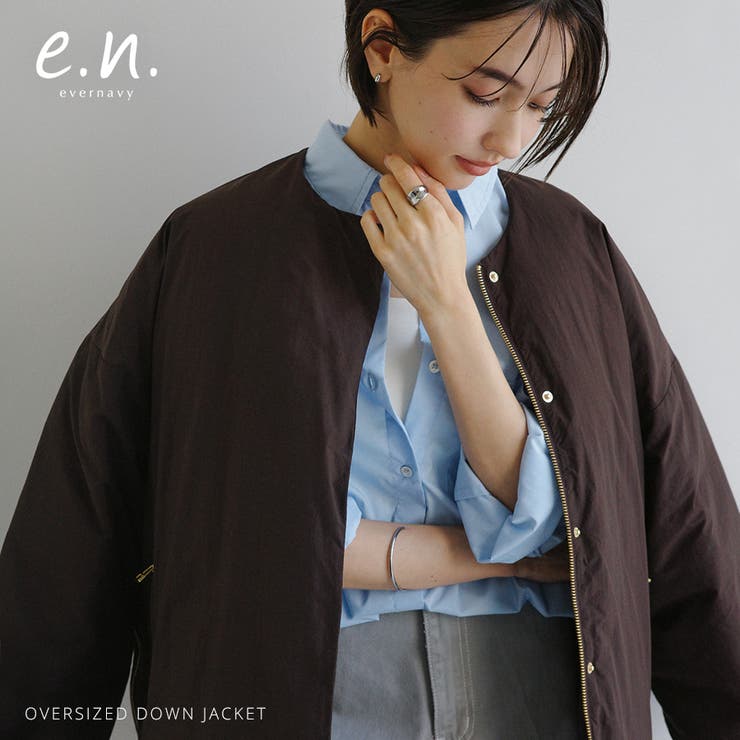 evernavy エバーネイビー ノーカラー[品番：AZ000005094]｜andme