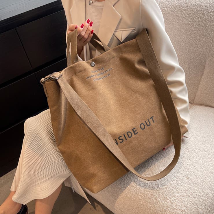 キャンバストートバッグ ショルダーバッグ 2wayバッグ[品番