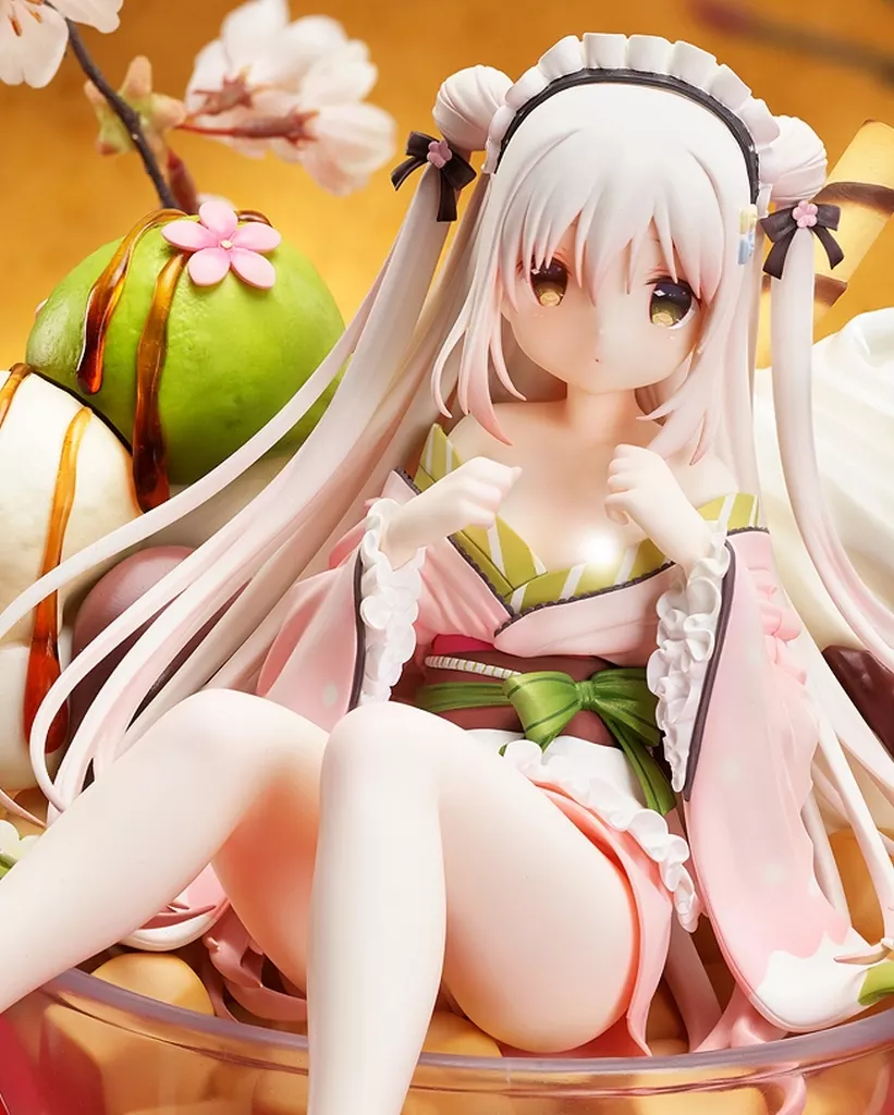 しらたまパフェ 白玉こまめ 1/6︎︎︎︎フィギュア しらたまパフェ 白玉こまめ 1/6︎︎︎︎フィギュア - メルカリ