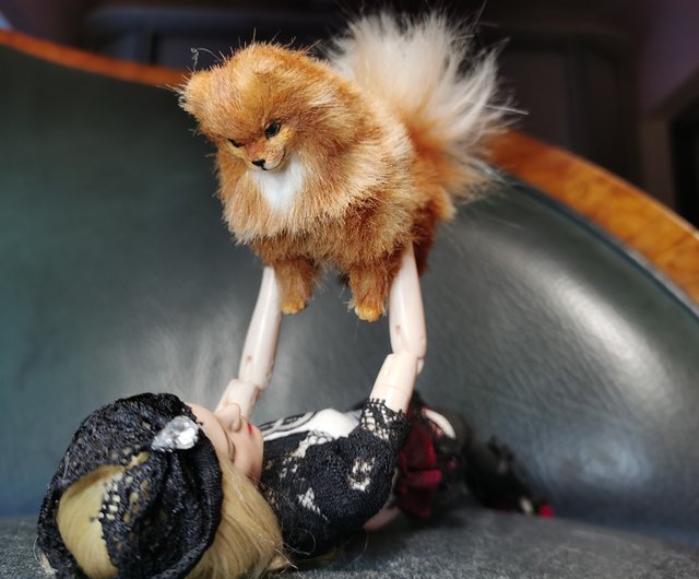 アゼルバイジャン オーダーメイドの犬のリアルな動物のぬいぐるみ