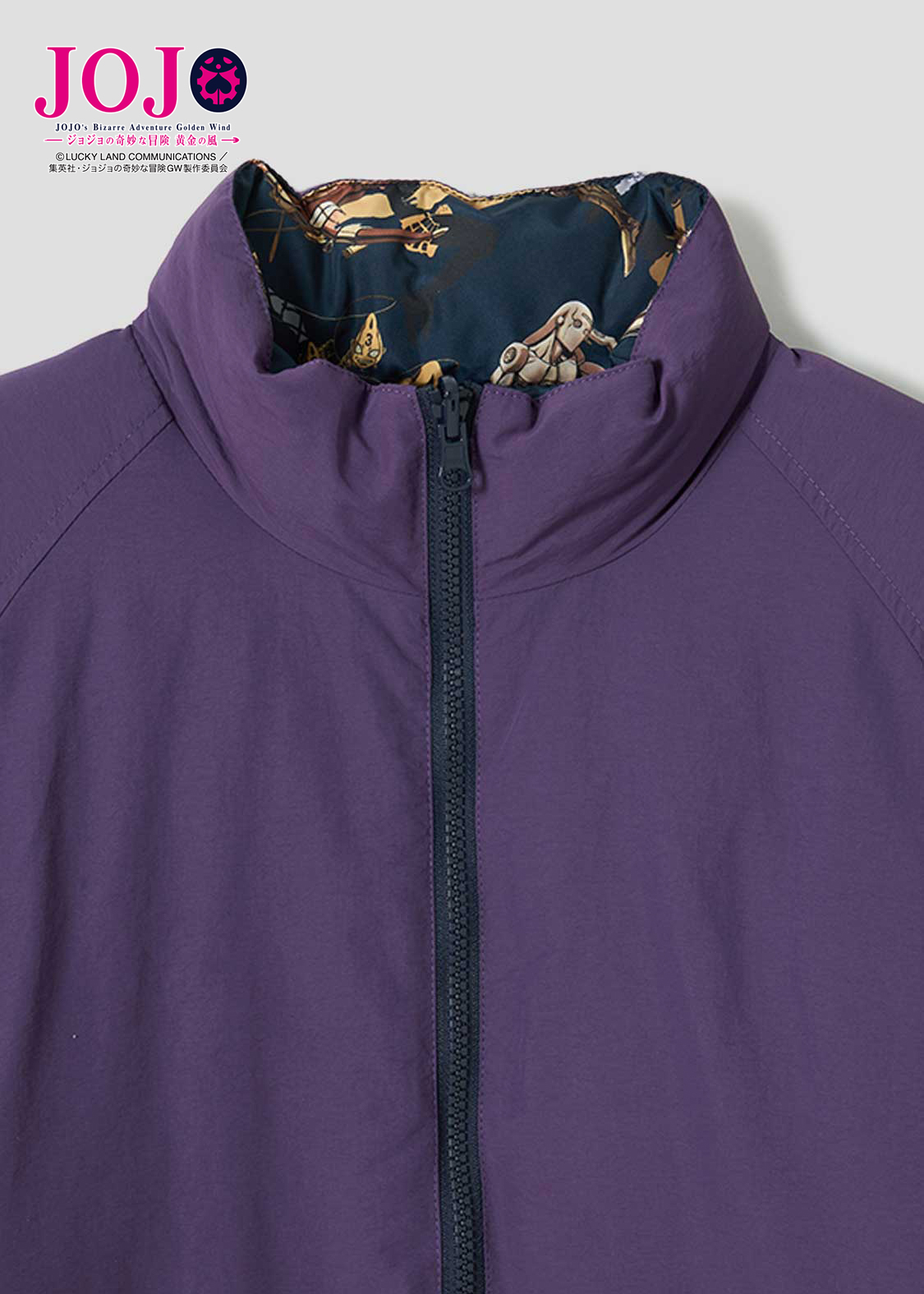 黄金の風 モチーフ｜リバーシブルブルゾン｜ユニセックス｜グラニフ