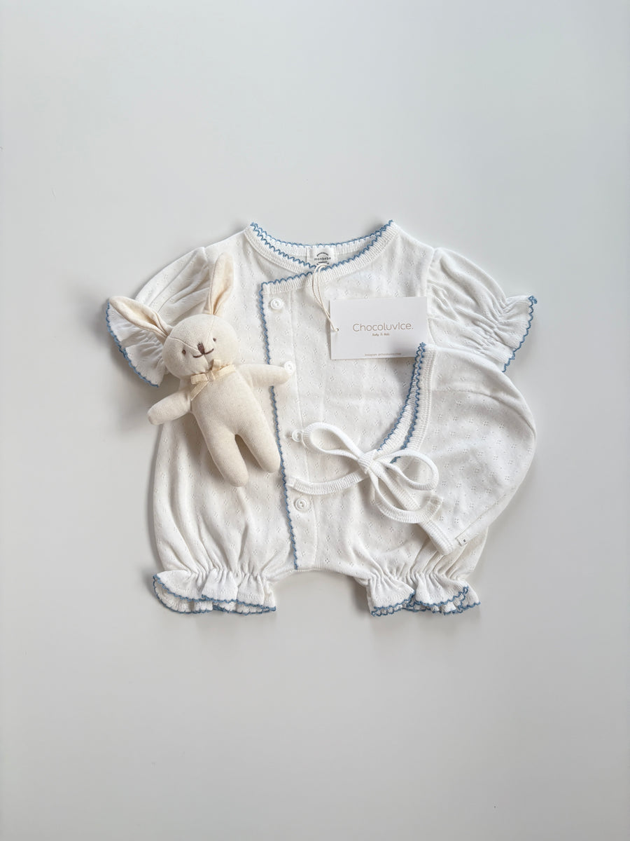 monbebe ボンネット 新生児 帽子 退院着 人気 出産準備 お宮参り