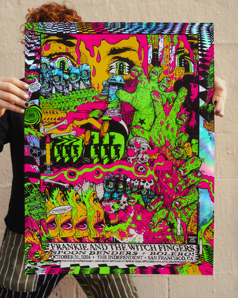 Frankie Foil SF Halloween 2024 Poster by Magic Art Club – Church
