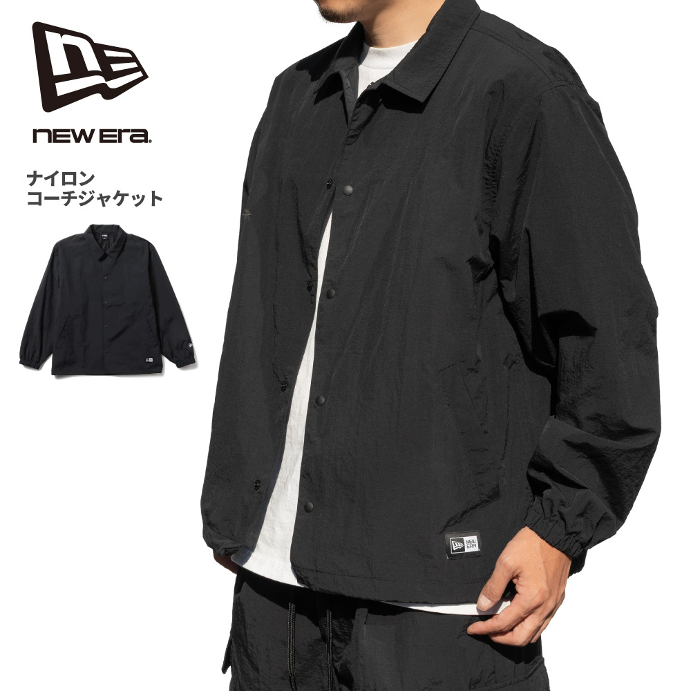 ワッシャー加工のナイロンコーチジャケット。