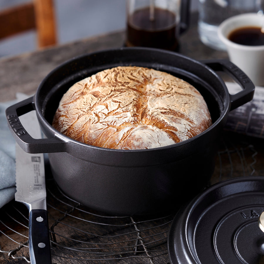 Staub Dutch Oven - 4-qt Cast Iron Cocotte - Matte Black – Cutlery