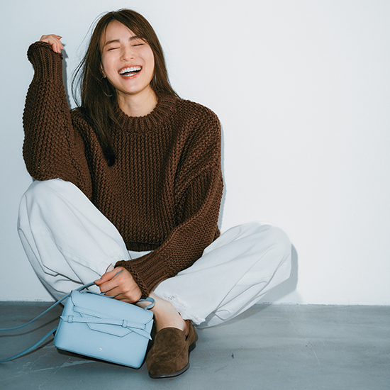 L'AUBE BLANC]クロップドニットトップス | KOBUNSHA SELECT SHOP | [L