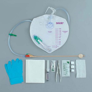 泌尿器用カテーテル バードI.C.シルバーフォーリートレイB