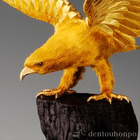 dショッピング |純金 白鷹 D 200g ( 光則（金工芸） 木札名入れ有料