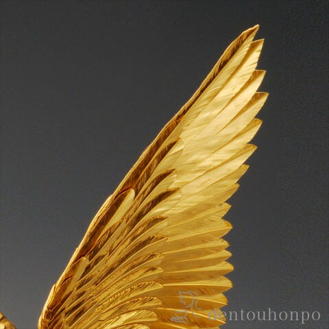 dショッピング |純金 白鷹 D 200g ( 光則（金工芸） 木札名入れ有料