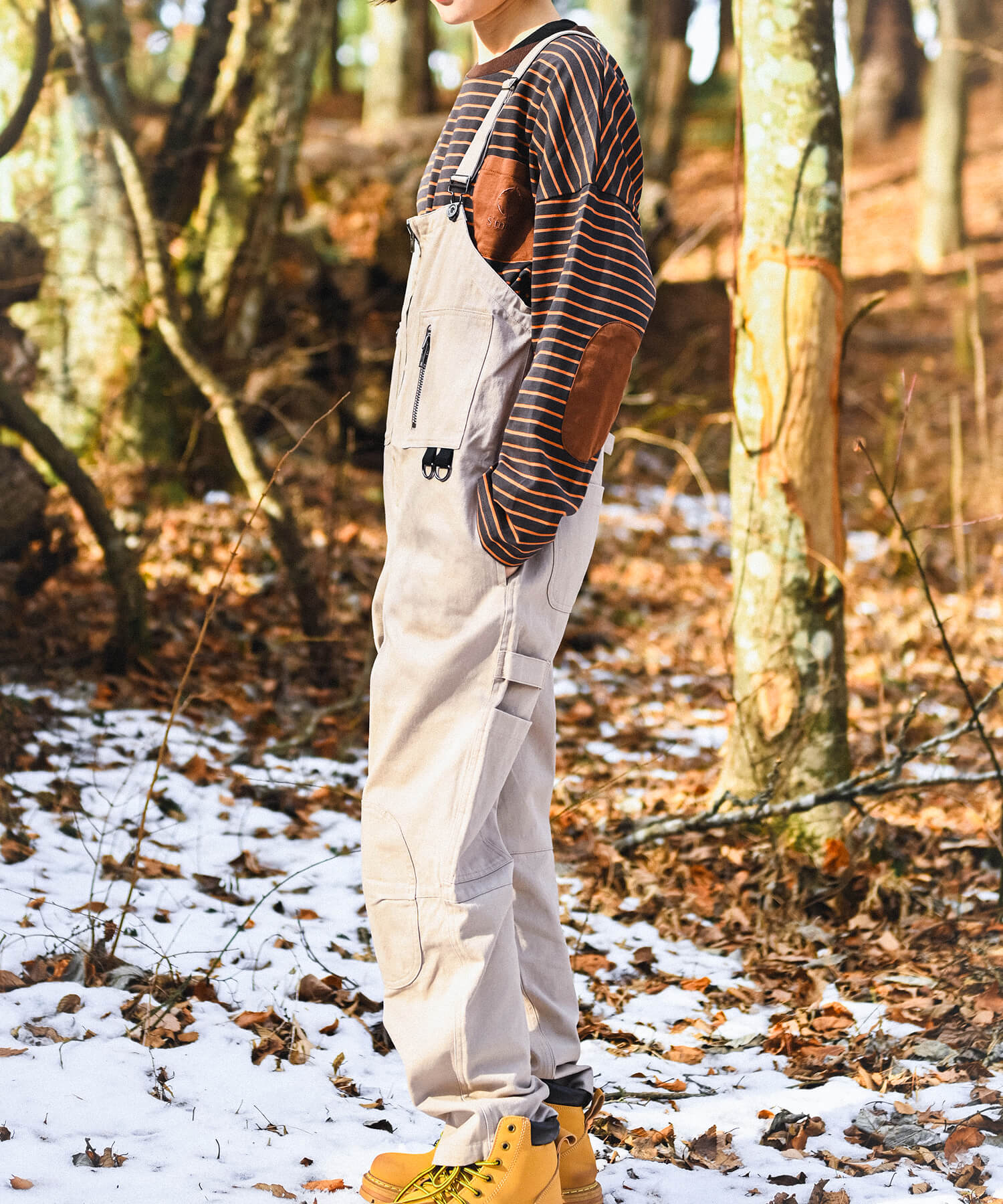 HALF ZIP BIG OVERALL – 【公式】S'more（スモア）