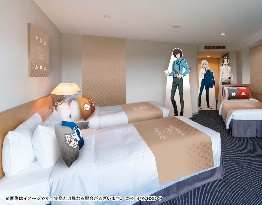 TVアニメ『文豪ストレイドッグス』とホテルニューオータニ（東京）が