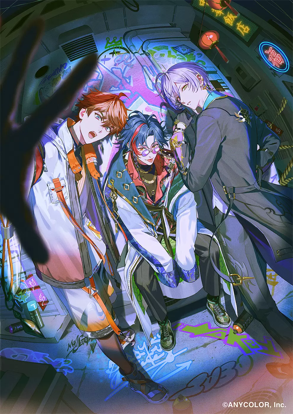 にじさんじ」所属VTuber・3SKM、1stミニアルバム「Nighthawks」が4月29