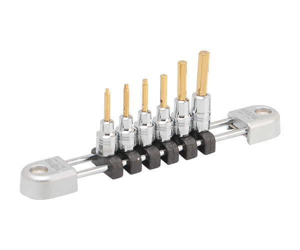 NEPROS NTBT206A 6.3sq.ヘキサゴンビットソケットセット6コ組 ネプロス